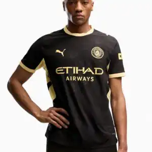 Tricou Puma Manchester City 26/27 Away Authentic - Negru (PSH-784336 03-P) Tricouri