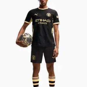 Tricou Puma Manchester City 26/27 Away Authentic - Negru (PSH-784336 03-P) Tricouri