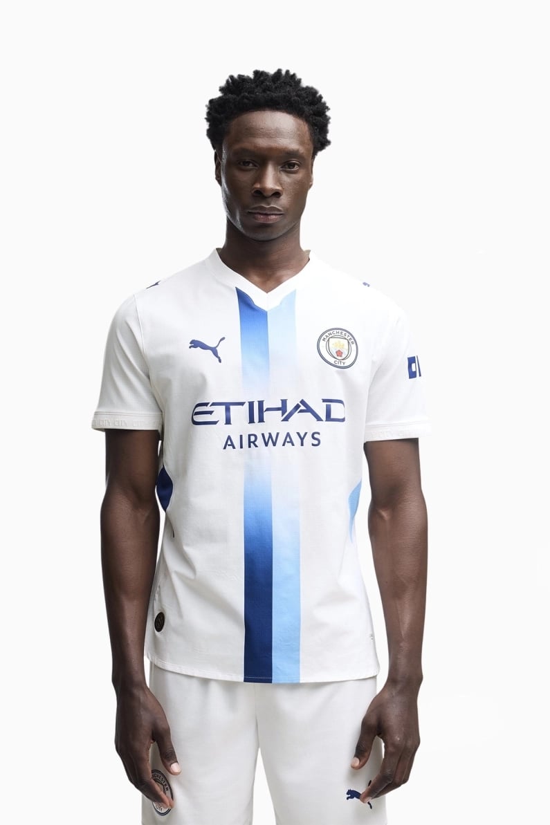 Tricou Puma Manchester City 26/27 Treilea Authentic - Alb