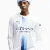 Tricou cu maneci lungi Puma Manchester City 26/27 Treilea Replica - Alb (PSH-784353 06-P) Tricouri