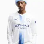 Tricou cu maneci lungi Puma Manchester City 26/27 Treilea Replica - Alb (PSH-784353 06-P) Tricouri
