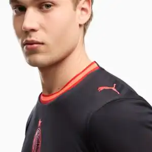 Tricou cu maneci lungi Puma AC Milan 26/27 Treilea Replica - Negru (PSH-785487 03-P) Tricouri