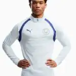 Hanorac Puma Manchester City 26/27 Training 1/4 Zip Top - Albastru Deschis (PSH-786220 20-P) Hanorace