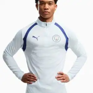 Hanorac Puma Manchester City 26/27 Training 1/4 Zip Top - Albastru Deschis (PSH-786220 20-P) Hanorace