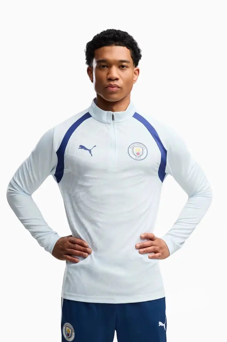 Hanorac Puma Manchester City 26/27 Training 1/4 Zip Top - Albastru Deschis (PSH-786220 20-P) Hanorace