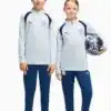 Hanorac Puma Manchester City 26/27 Training 1/4 Zip Top Junior - Albastru Deschis
