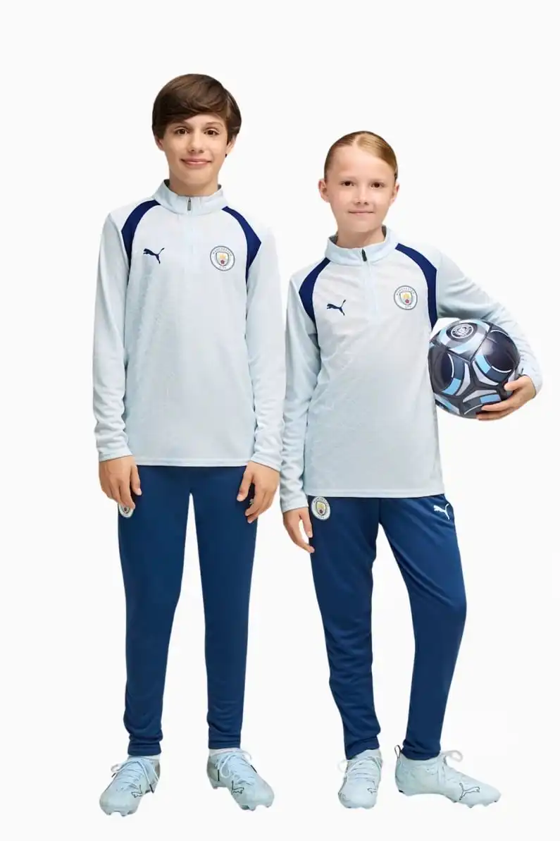 Hanorac Puma Manchester City 26/27 Training 1/4 Zip Top Junior - Albastru Deschis (PSH-786222 20-P) Hanorace