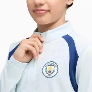 Hanorac Puma Manchester City 26/27 Training 1/4 Zip Top Junior - Albastru Deschis (PSH-786222 20-P) Hanorace