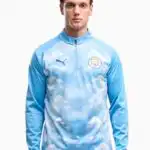 Hanorac Puma Manchester City 26/27 Training 1/4 Zip Top - Albastru (PSH-786254 15-P) Hanorace