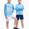 Hanorac Puma Manchester City 26/27 Training 1/4 Zip Top Junior - Albastru