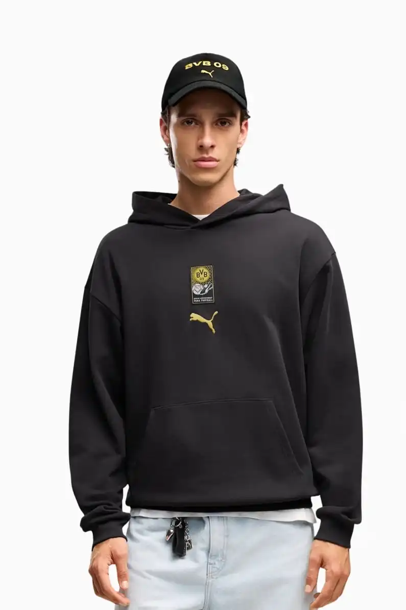 Hanorac Puma Borussia Dortmund 26/27 ftblCulture - Negru