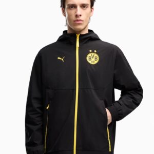 Jachetă Puma Borussia Dortmund 26/27 PUMATECH Woven - Negru