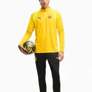 Hanorac Puma Borussia Dortmund 26/27 Training 1/4 Zip - Galben (PSH-786619 02-P) Hanorace