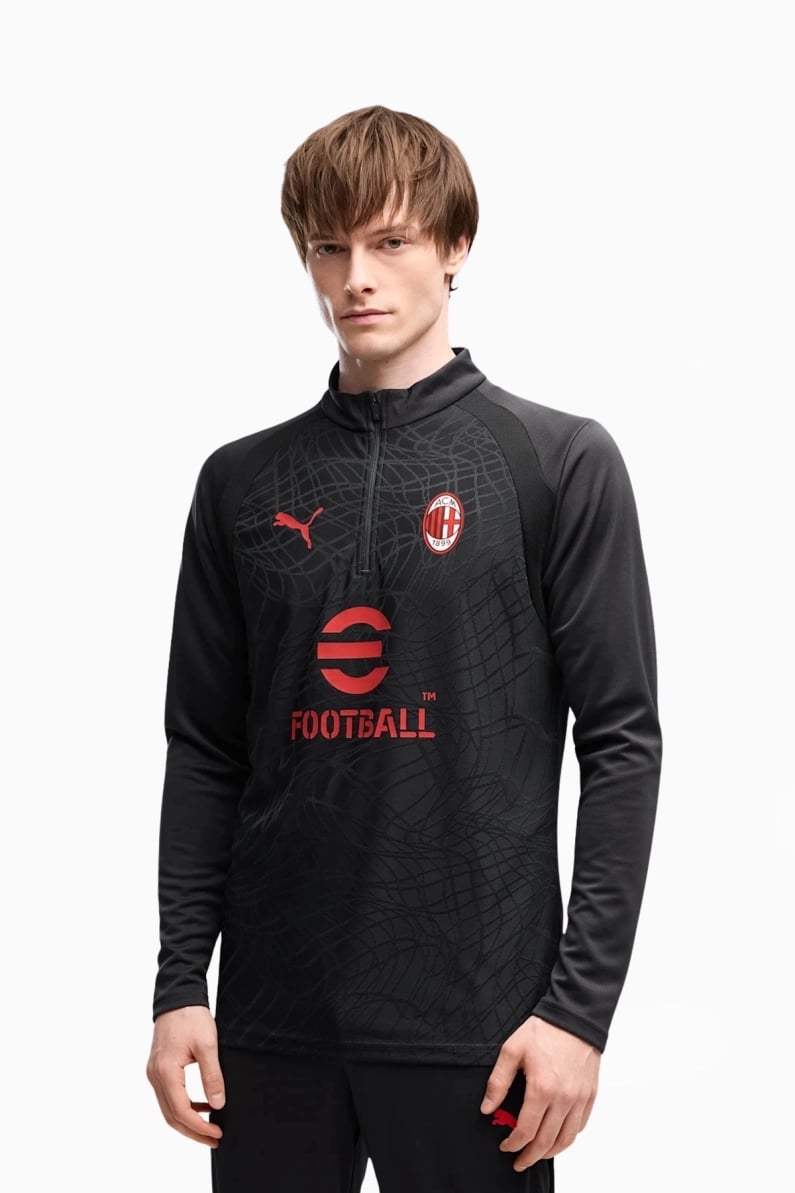 Hanorac Puma AC Milan 26/27 Training 1/4 Zip Top - Gri