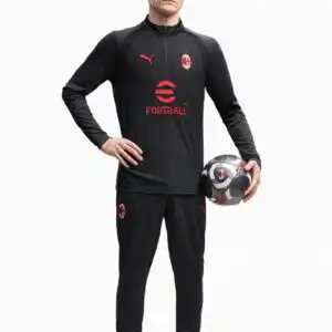 Hanorac Puma AC Milan 26/27 Training 1/4 Zip Top - Gri (PSH-786646 20-P) Hanorace