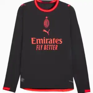 Tricou cu maneci lungi Puma AC Milan 26/27 Treilea Authentic - Negru (PSH-787423 03-P) Tricouri