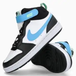 Sneakers Nike Court Borough Mid 2 Junior - Negru, Alb (PSH-CD7783-136-P) Adidași lifestyle