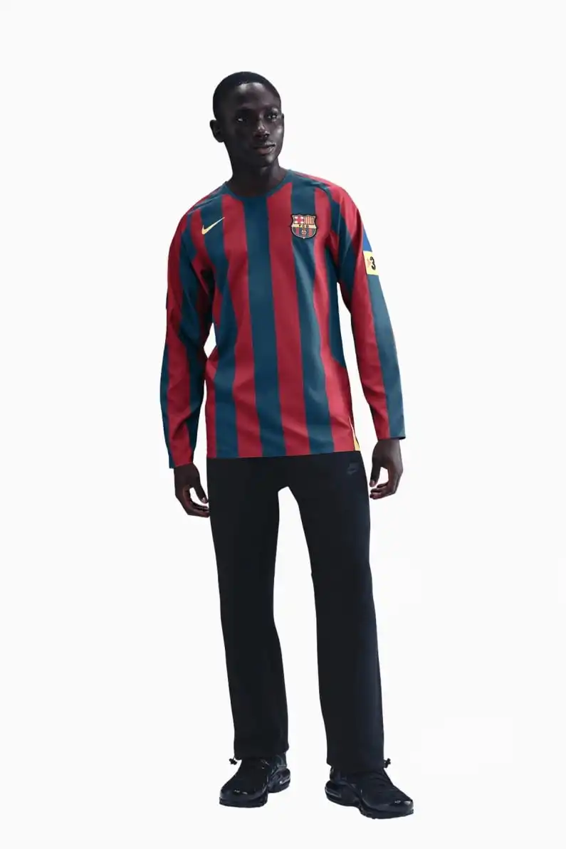 Tricou cu maneci lungi Nike FC Barcelona 05/06 Reissue - Albastru Marin, Claret (PSH-HQ1461-471-P) Tricouri