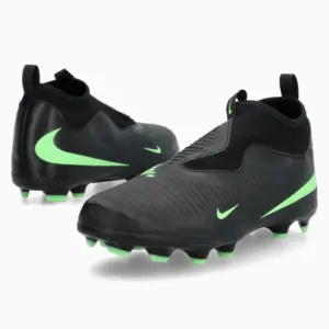 Ghete de fotbal Nike Phantom 6 High Academy FG/MG Junior - Negru (PSH-HQ2042-001-P) Ghete pentru iarbă, Ghete Semi-amatori, Nike Black Pack 2026, Nike Phantom