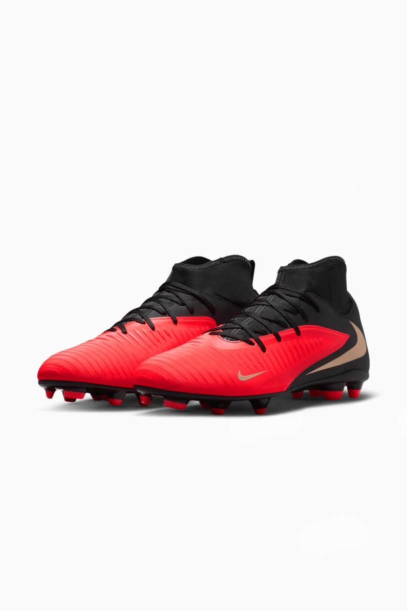 Ghete de fotbal Nike Phantom 6 High Club FG/MG - Roșu