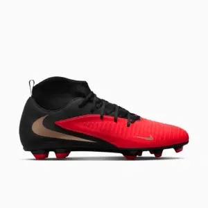 Ghete de fotbal Nike Phantom 6 High Club FG/MG - Roșu (PSH-HQ2275-600-P) Ghete Amatori, Ghete pentru iarbă, Nike Break Em’, Nike Phantom