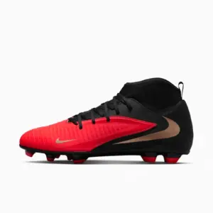 Ghete de fotbal Nike Phantom 6 High Club FG/MG - Roșu (PSH-HQ2275-600-P) Ghete Amatori, Ghete pentru iarbă, Nike Break Em’, Nike Phantom