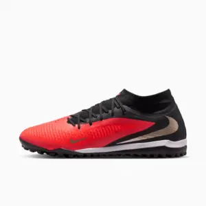 Ghete de fotbal Nike Phantom 6 High Academy TF - Roșu (PSH-HQ2277-600-P) Ghete fotbal sintetic, Ghete Semi-amatori, Nike Break Em’, Nike Phantom