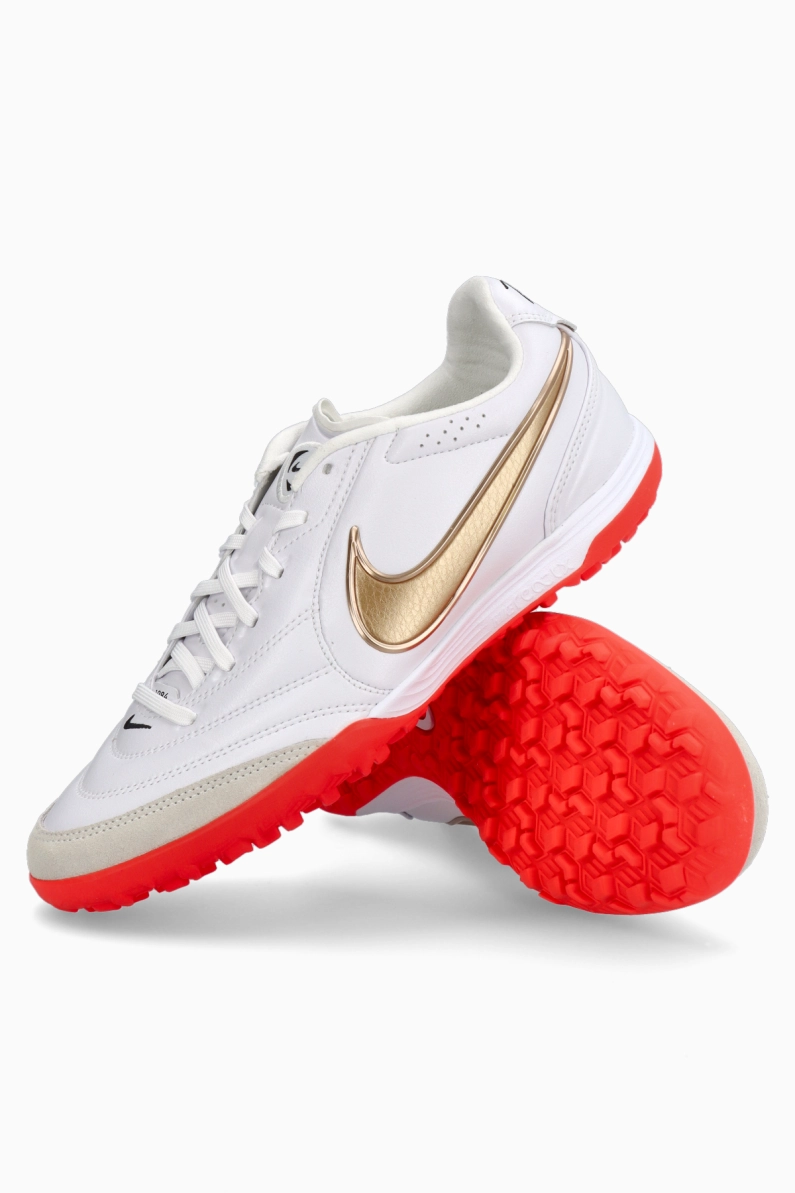 Ghete de fotbal Nike Tiempo Ligera Pro TF - Alb