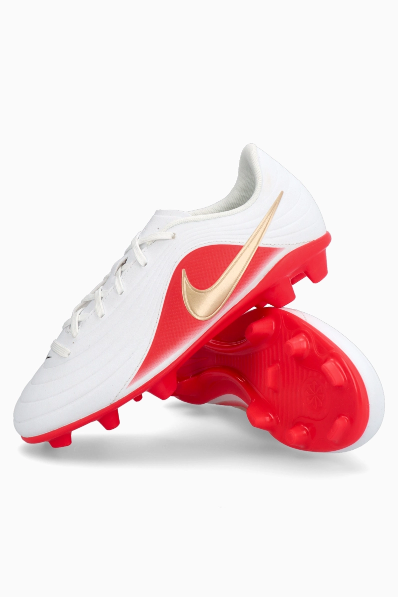 Ghete de fotbal Nike Tiempo Maestro Club FG/MG Junior - Alb