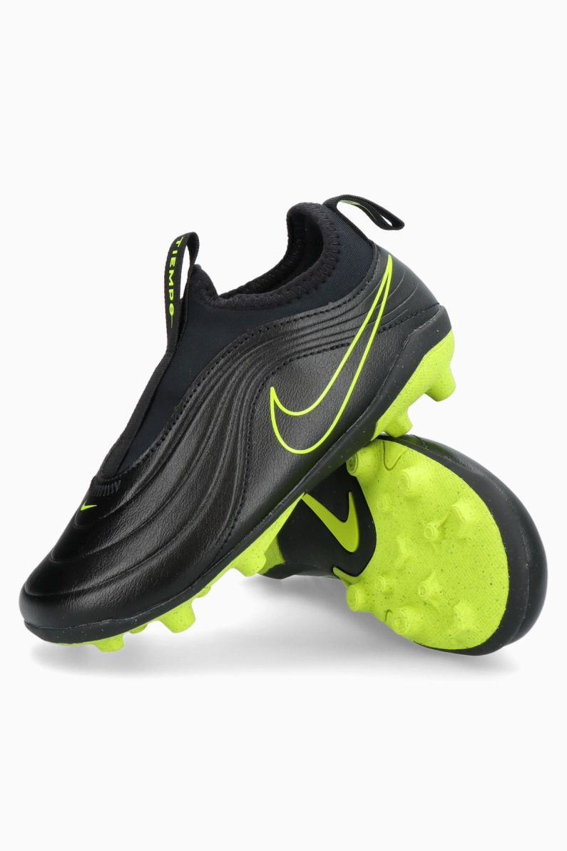 Ghete de fotbal Nike Tiempo Maestro Club Flex FG/MG Junior - Negru