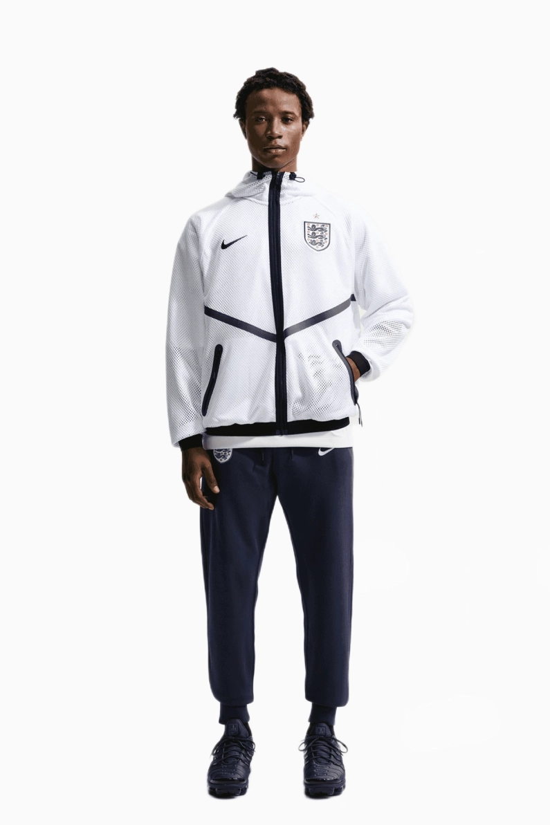 Jachetă Nike England 2026 Anthem - Alb