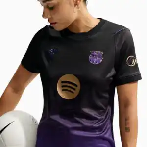 Tricou Nike FC Barcelona x Kobe 26/27 Away Stadium pentru femei - Violet (PSH-II1523-505-P) Tricouri