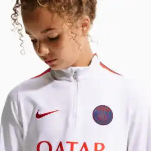 Bluză Nike PSG 26/27 Strike Drill Junior - Alb (PSH-II2446-103-P) Hanorace
