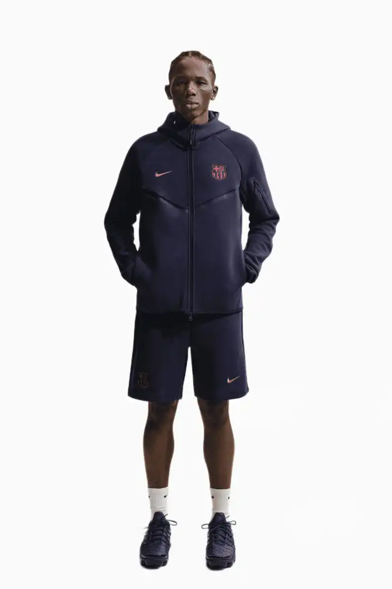 Bluză Nike FC Barcelona 26/27 Tech Fleece Windrunner - Violet
