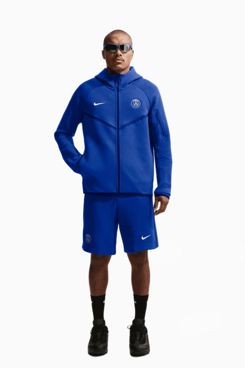 Hanorac Nike PSG 26/27 Tech Fleece Windrunner - Albastru