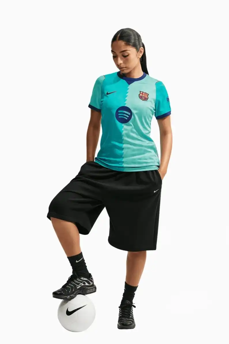Tricou Nike FC Barcelona 26/27 Treilea Stadium pentru femei - Mentă (PSH-II6680-301-P) Tricouri