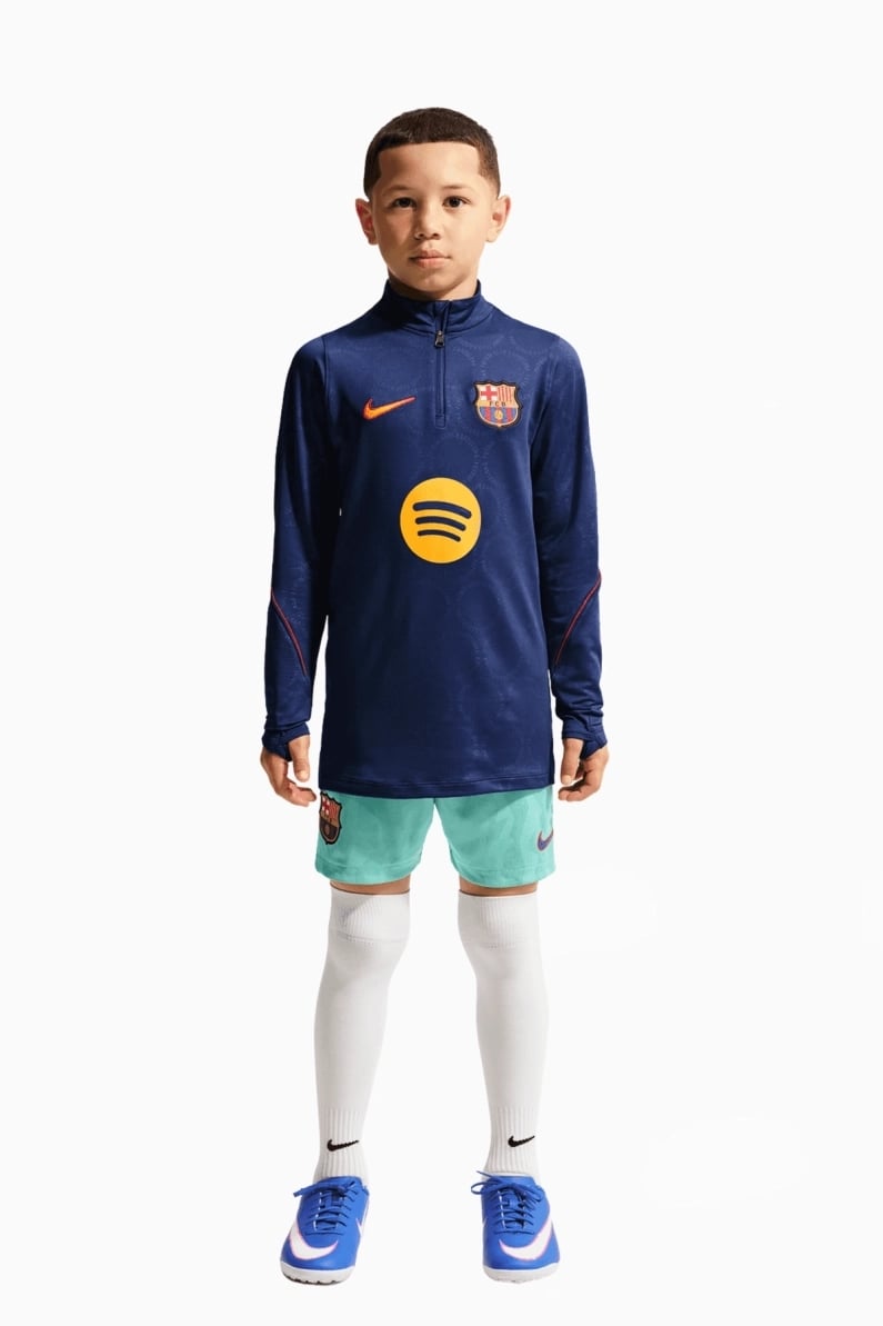 Bluză Nike FC Barcelona 26/27 Strike Junior - Albastru Marin