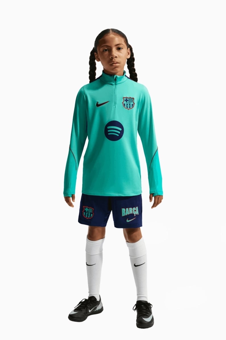 Bluză Nike FC Barcelona 26/27 Strike Junior - Mentă
