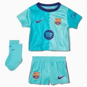 Set Nike FC Barcelona 26/27 treilea Little Kids - Mentă (PSH-II6921-301-P) Tricouri