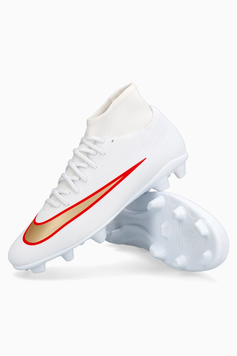 Ghete de fotbal Nike Zoom Mercurial Superfly 11 Club FG/MG - Alb