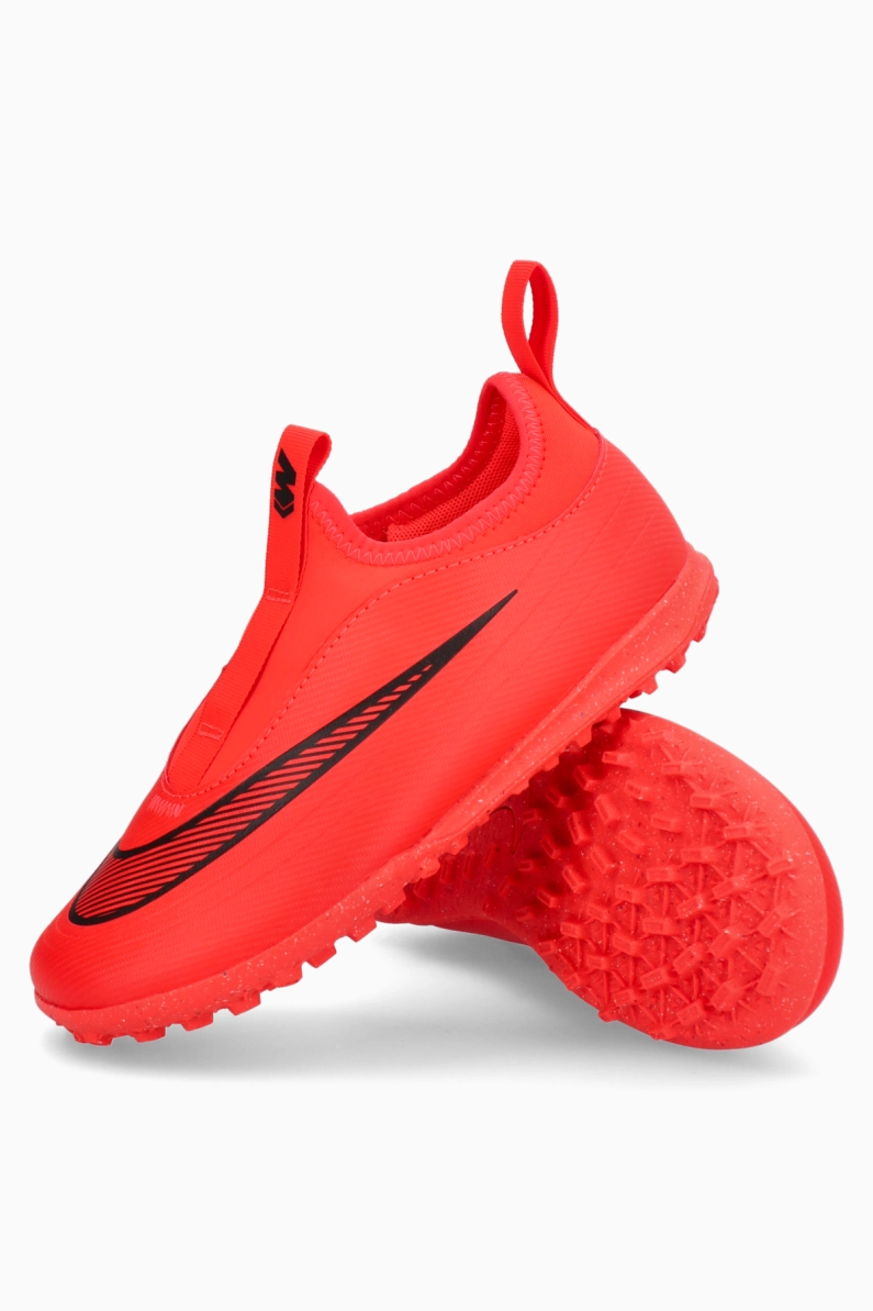 Ghete de fotbal Nike Mercurial Vapor 17 Club TF Junior - Roșu