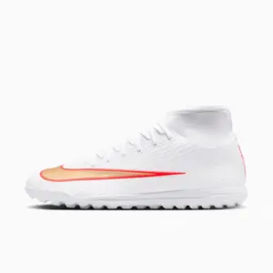 Ghete de fotbal Nike Mercurial Superfly 11 Club TF - Alb (PSH-IO1498-100-P) Ghete Amatori, Ghete fotbal sintetic, Nike Break Em’, Nike Mercurial