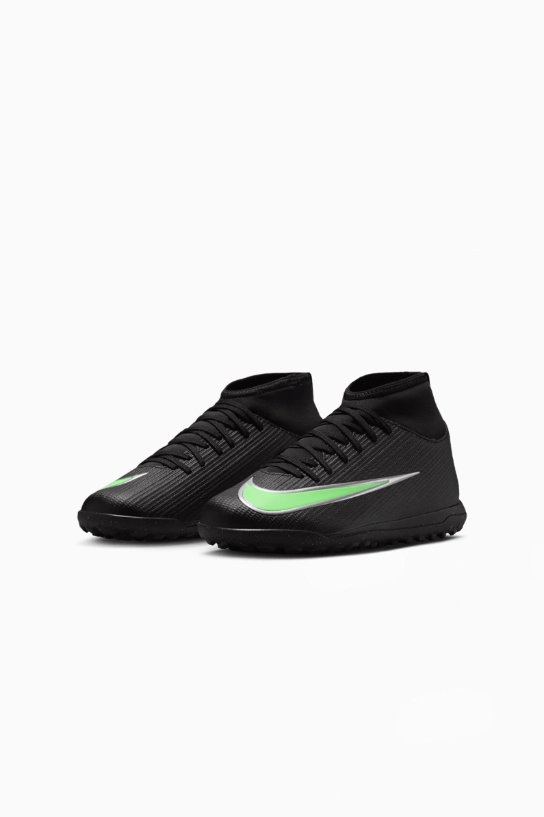 Ghete de fotbal Nike Zoom Mercurial Superfly 11 Club High TF Junior - Negru