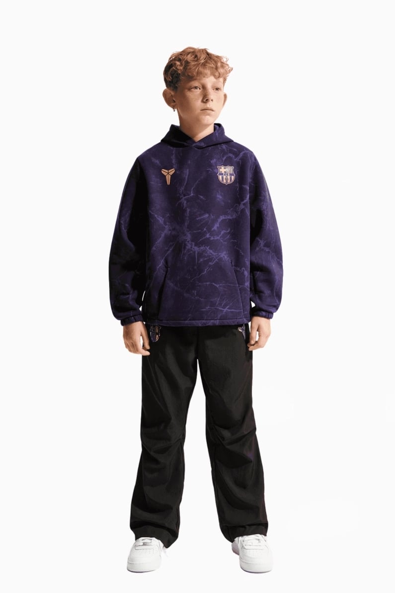 Hanorac Nike FC Barcelona x Kobe 26/27 Junior - Negru, Violet