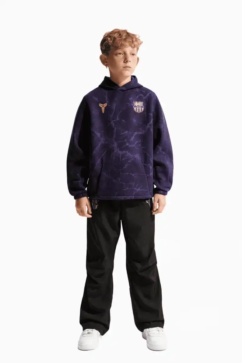 Hanorac Nike FC Barcelona x Kobe 26/27 Junior - Negru, Violet (PSH-IO4660-010-P) Hanorace