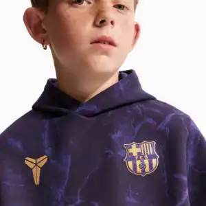 Hanorac Nike FC Barcelona x Kobe 26/27 Junior - Negru, Violet (PSH-IO4660-010-P) Hanorace