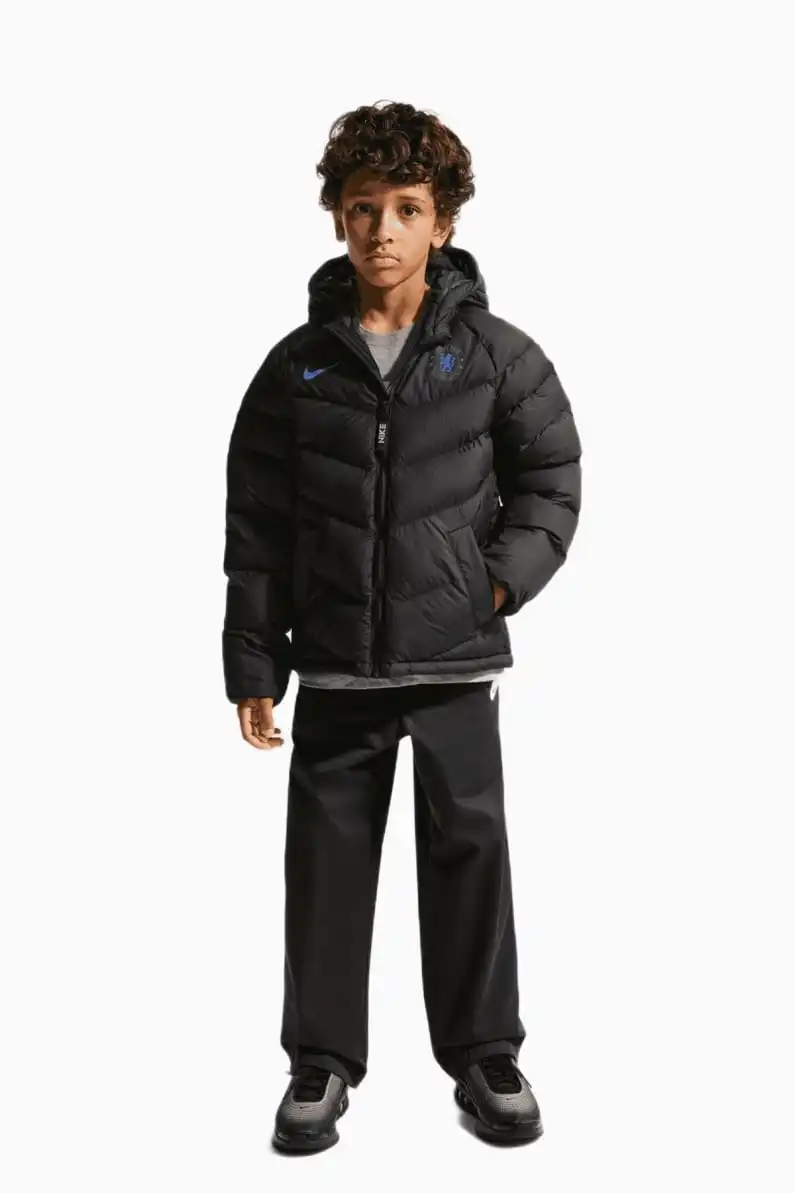 Jachetă Nike Chelsea FC 26/27 Synthetic-Fill Junior - Negru
