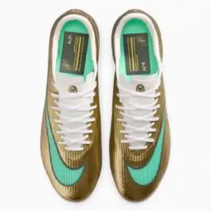 Ghete de fotbal Nike Zoom Mercurial Superfly 11 Pro Kylian Mbappé FG - De Aur (PSH-IR0786-701-P) Ghete Elite / Profesionale, Ghete pentru iarbă, Nike Kylian Mbappé PE Pack, Nike Mercurial
