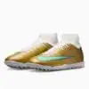 Ghete de fotbal Nike Zoom Mercurial Superfly 11 Academy High Kylian Mbappé TF - Galben (PSH-IR0787-701-P) Ghete fotbal sintetic, Ghete Semi-amatori, Nike Kylian Mbappé PE Pack, Nike Mercurial