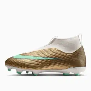 Ghete de fotbal Nike Zoom Mercurial Superfly 11 Academy Kylian Mbappé FG/MG Junior - De Aur (PSH-IR0790-701-P) Ghete pentru iarbă, Ghete Semi-amatori, Nike Kylian Mbappé PE Pack, Nike Mercurial